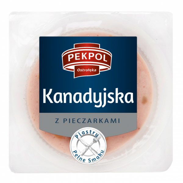 KANADYJSKA Z PIECZARKAMI PLASTRY 125G (MAXEE)