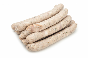 KIEŁBASKI BIAŁE Z SZYNKI 270 G