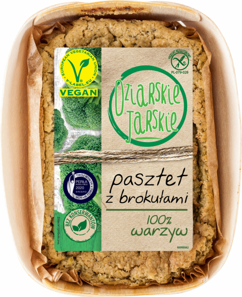 PASZTET Z BROKUŁAMI 220G (4szt w kartonie)