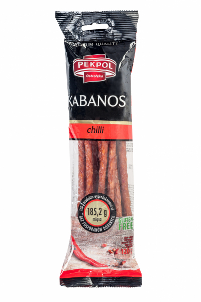 KABANOSY Z CHILLI 105G
